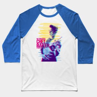 Chet Baker in concert Baseball T-Shirt